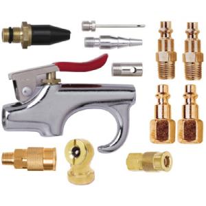 husky 12 pc brass compressor kit