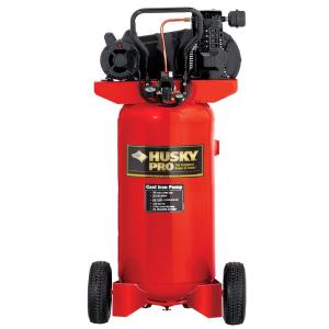 Husky 2.0 Running HP 30 Gallon Vertical Compressor 