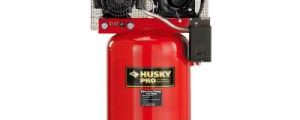 Husky 80 gallon electric shop air compressor tf2912