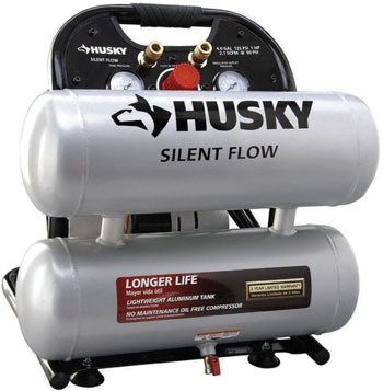 Husky 4.6 Gallon Air Compressor, 4610A