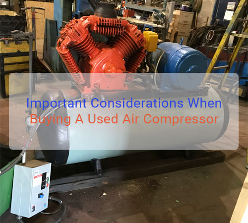 Important Considerations When Buying Air Compressor